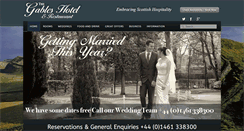 Desktop Screenshot of gables-hotel-gretna.co.uk